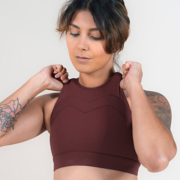 Uplift Crew Neck Sports Bra