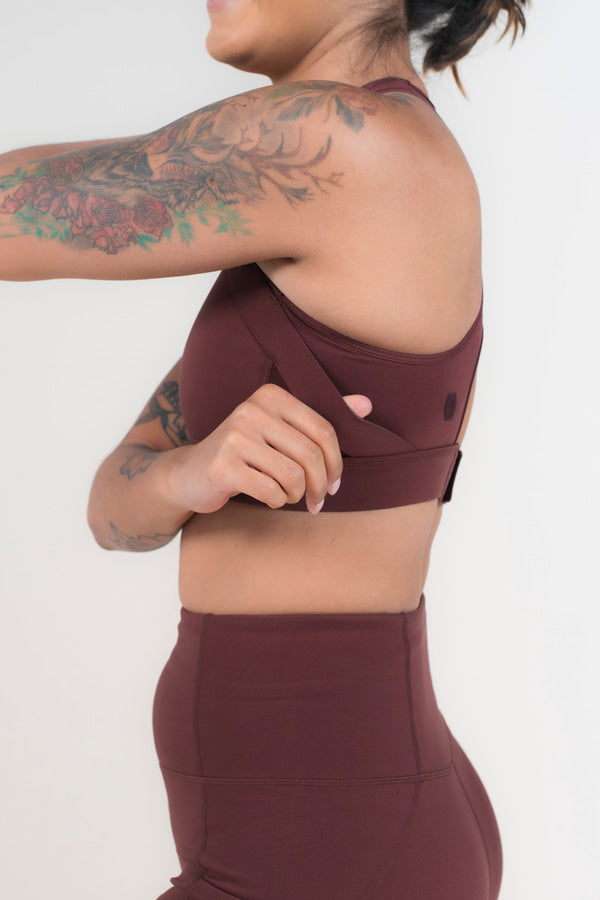 Uplift Crew Neck Sports Bra