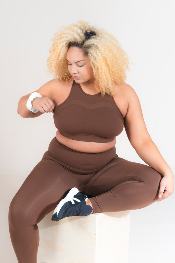 Uplift Crew Neck Sports Bra