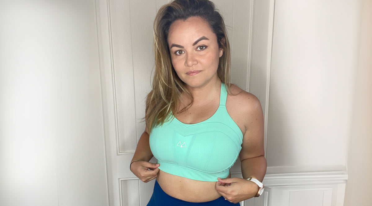 Mari from MAAREE in Mint Solidarity High-Impact Sports Bra