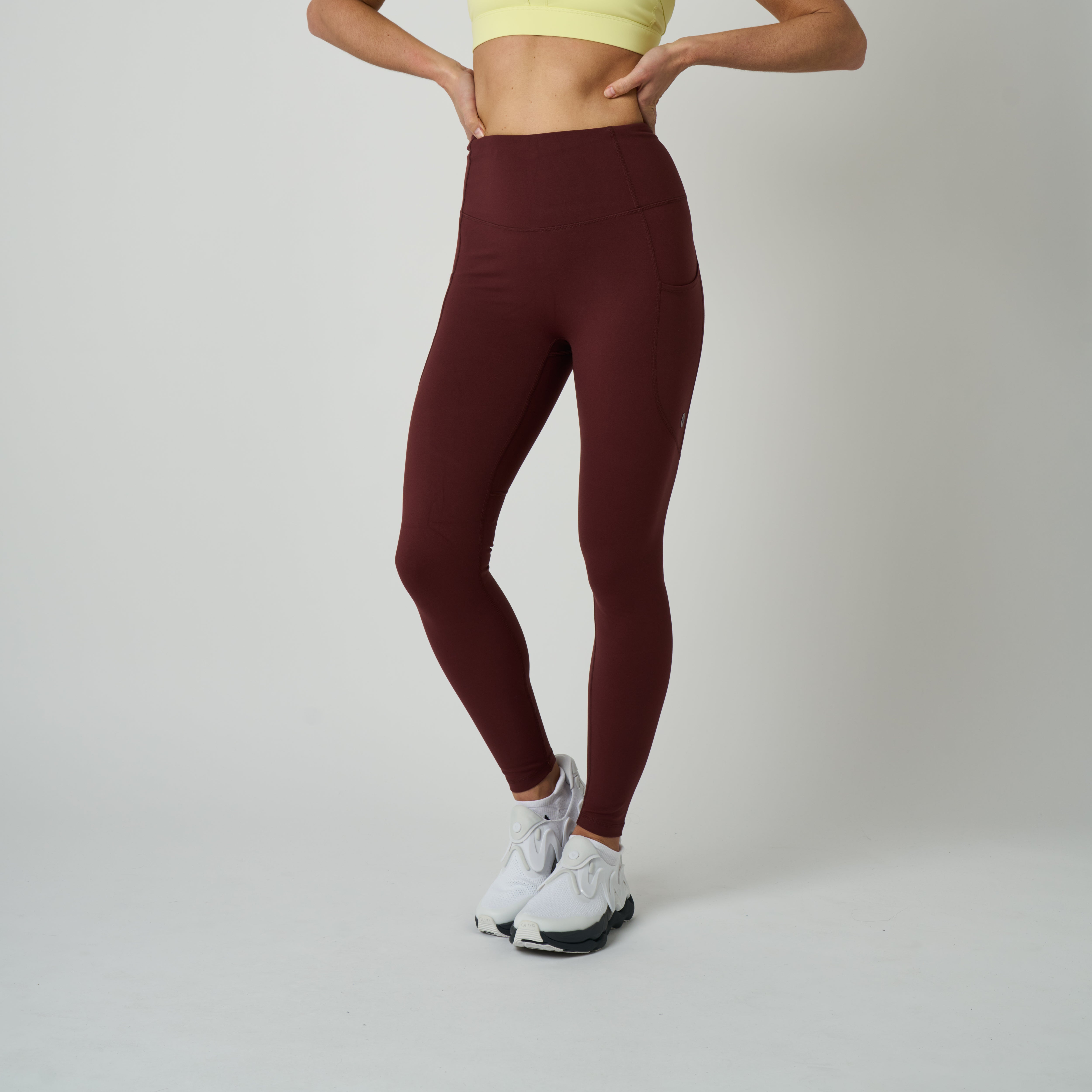 Uplift Pocket Legging - Burgundy
