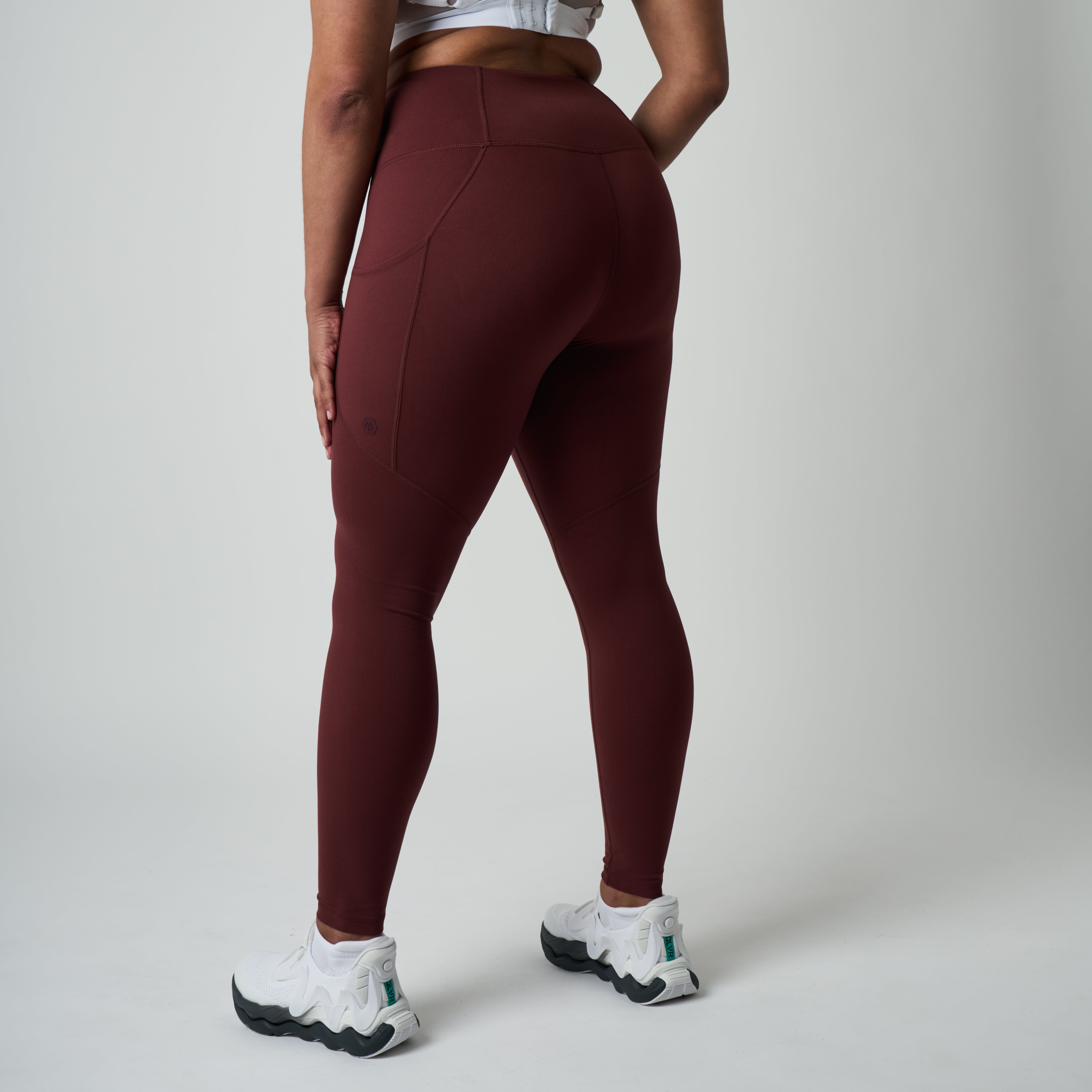 Uplift Pocket Legging - Burgundy