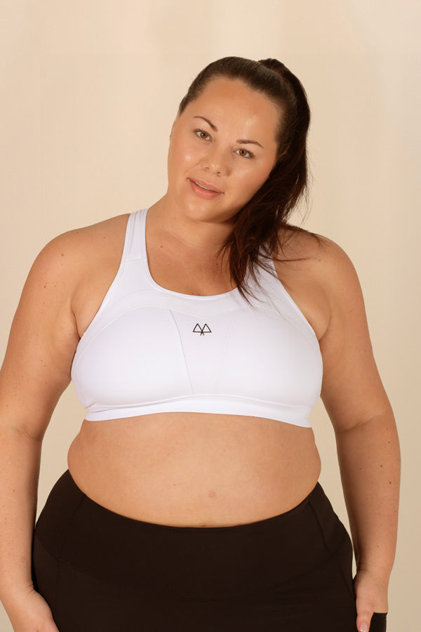 Maaree empower sports bra white