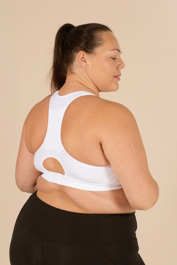 Maaree empower sports bra white