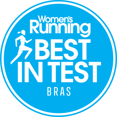 Women's running best in test sports bra award for maaree solidarity high-impact sports bra